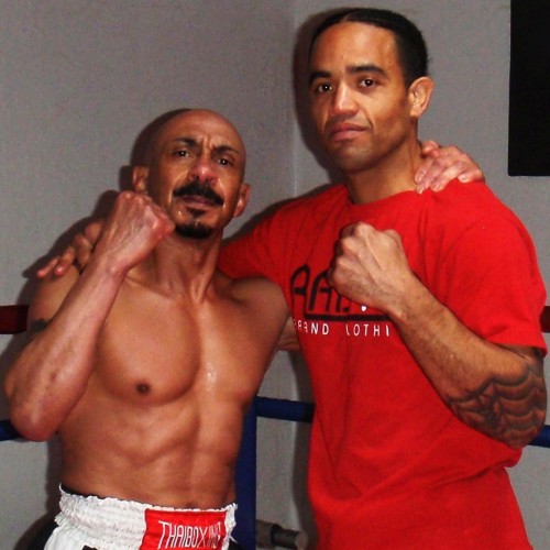 Ty Muay Thai Training & Posing with Kru Johnny Jackson